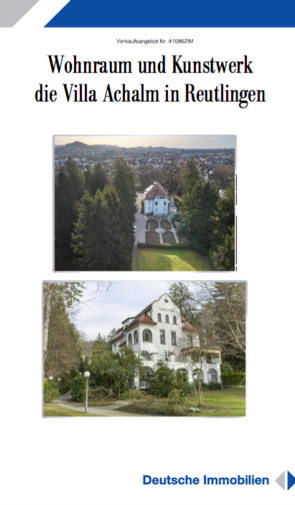 Villa Achalm Reutlingen